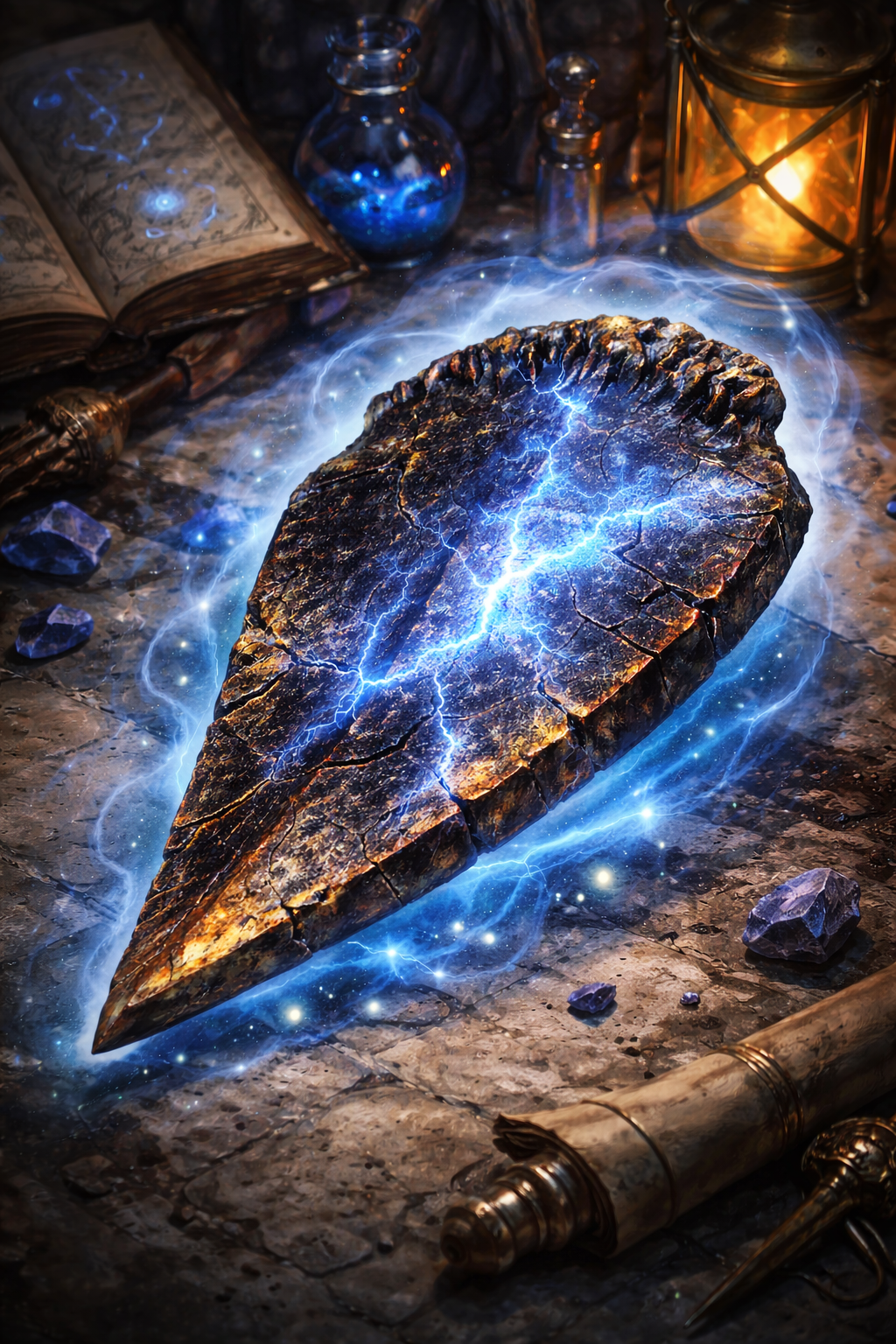 Ancient Blue Dragon Scale